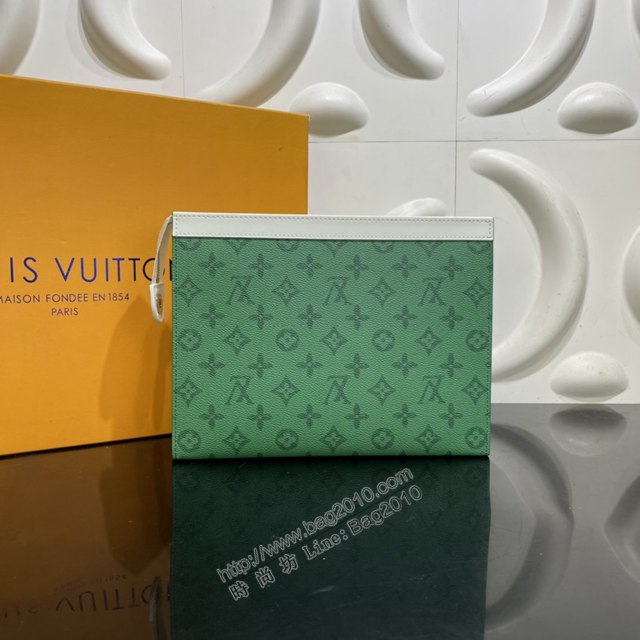 LV專櫃新款手包 路易威登Pochette Voyage中號手拿包 louis vuitton!標識LV男士手拿包 M80803  ydh4402